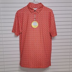 New Jack Nicklaus Eco Choice Mens All Over Print Polo Style Golf Shirt SMALL XXL